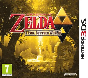 The Legend of Zelda - A Link Between Worlds (Europe)(En,Fr,Ge,It,Es) box cover front